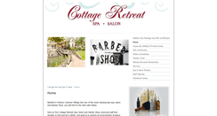 Desktop Screenshot of cottageretreatdayspa.com